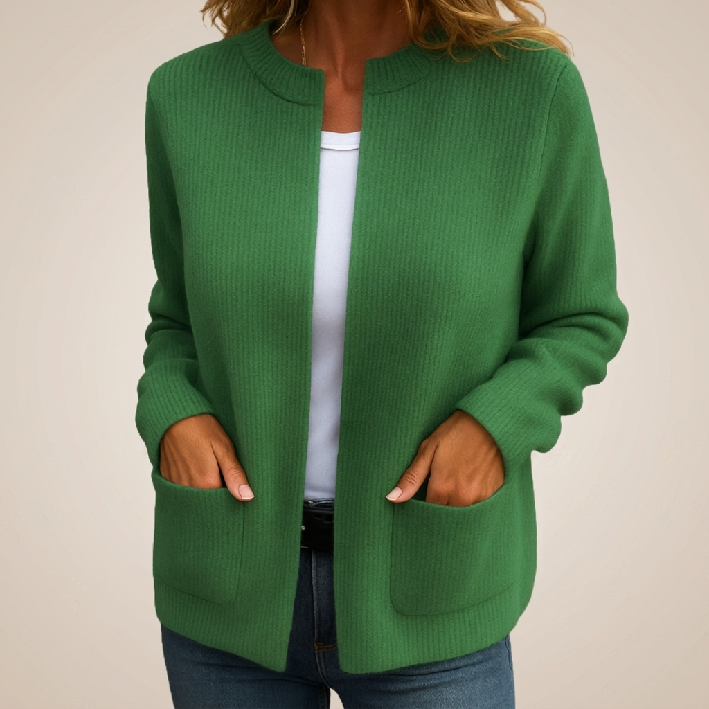 Meredith™ | Cosy Zip-Front Cardigan