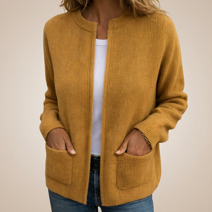Meredith™ | Cosy Zip-Front Cardigan