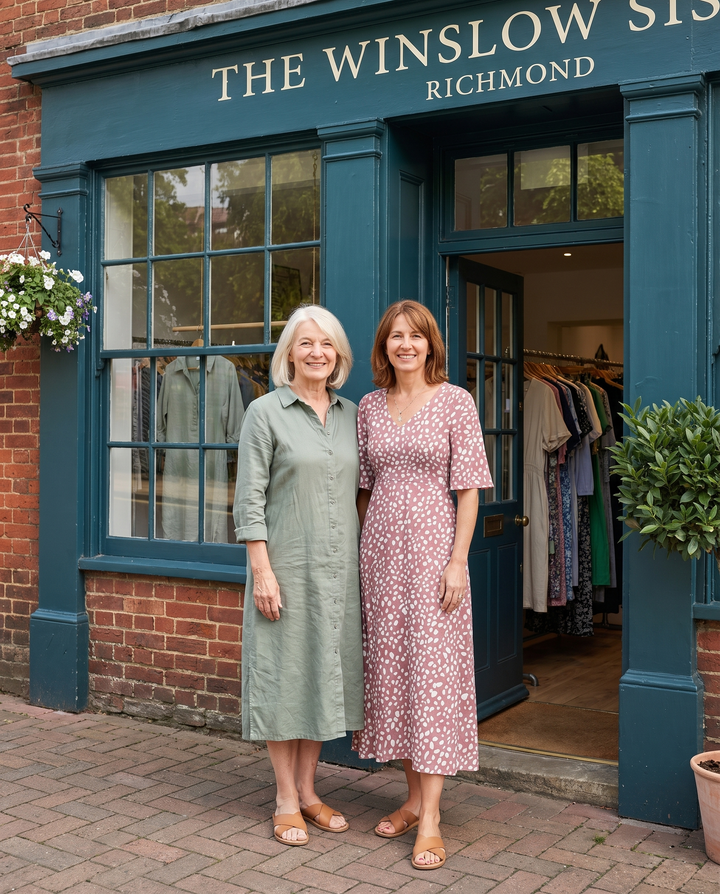 Rosemary | Empire Waist Midi Dress