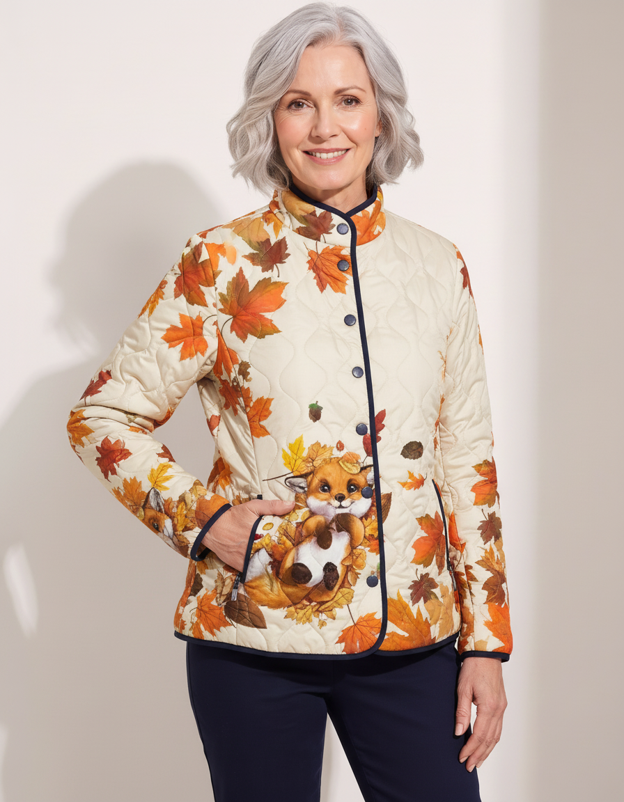 Fern | Autumn Fox Quilted Jacket