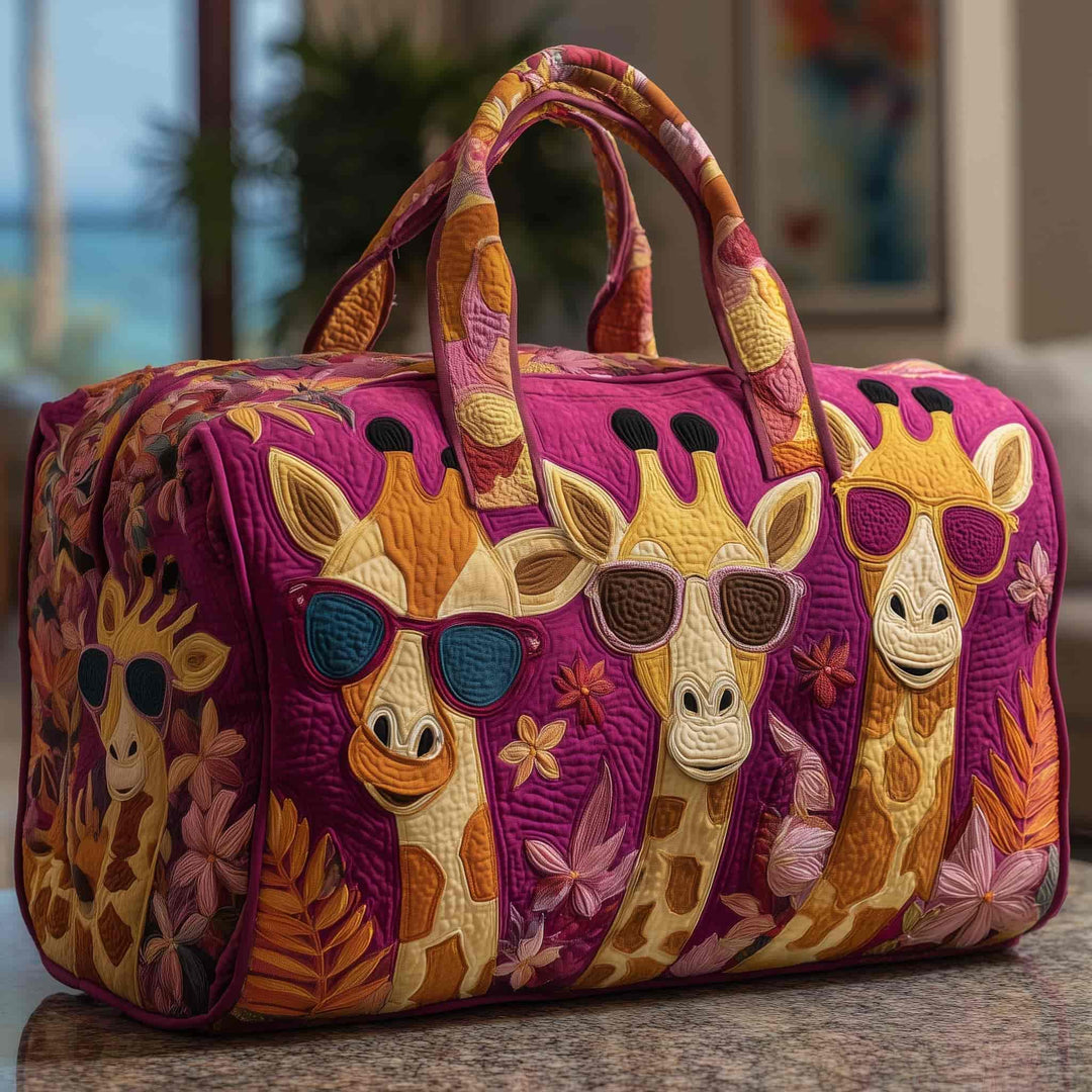 Zephyrine™ | Giraffe Quilted Weekend Bag