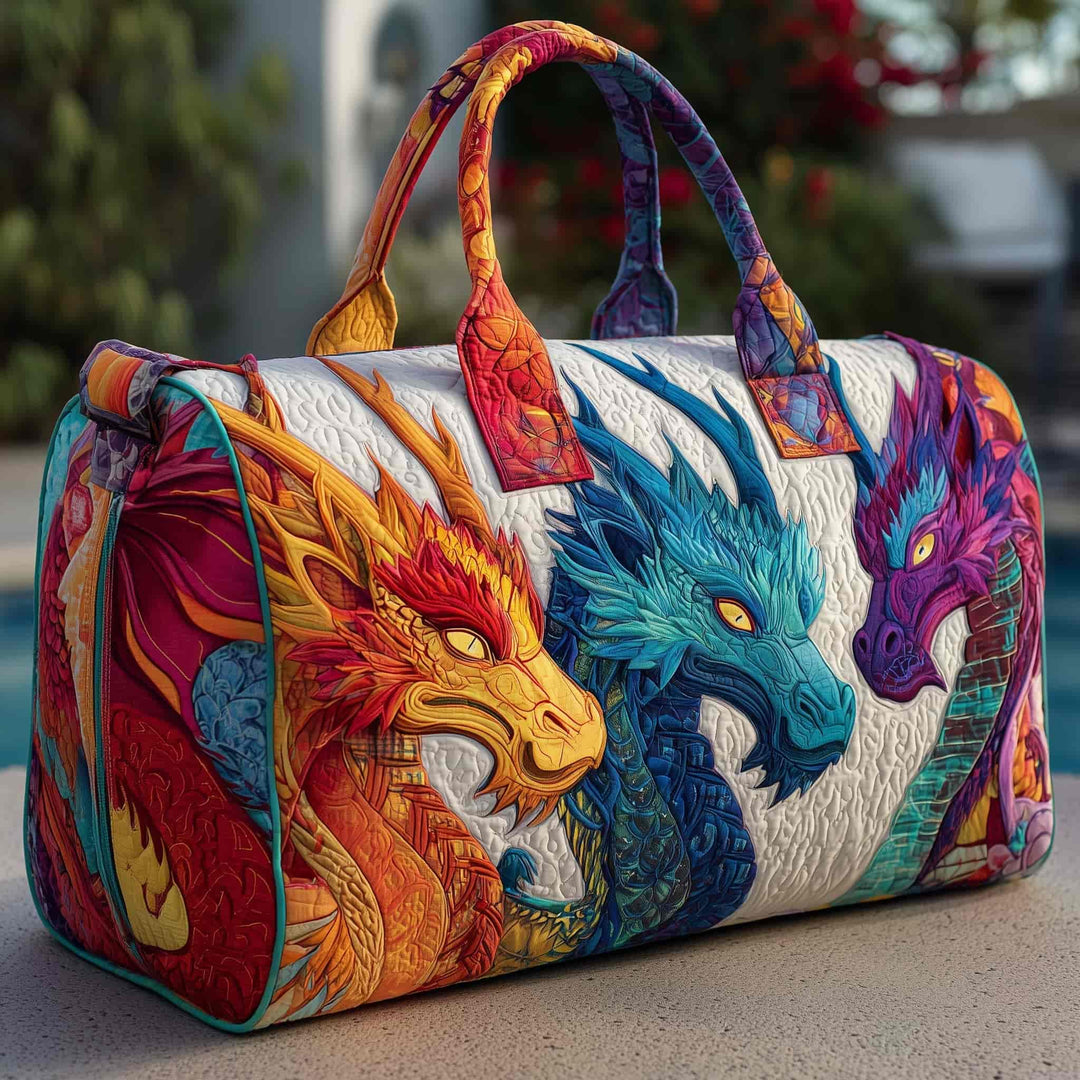 Serilda™ | Dragon Quilted Weekend Bag