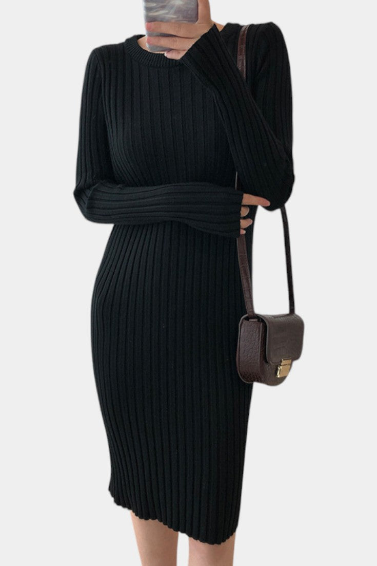 Alectra Modern Silhouette Two-Piece Knit Ensemble