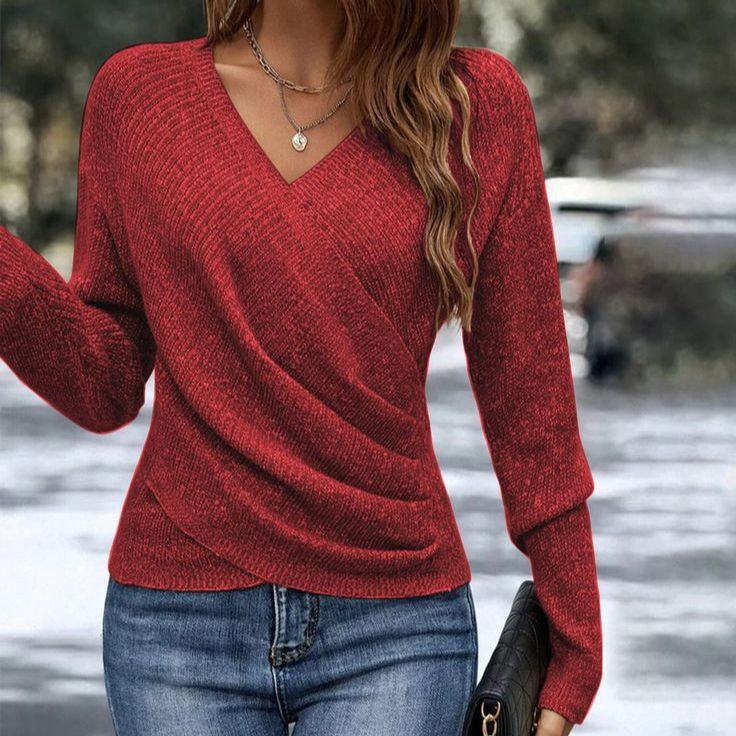 Susannah | Draped Wrap-Front Top