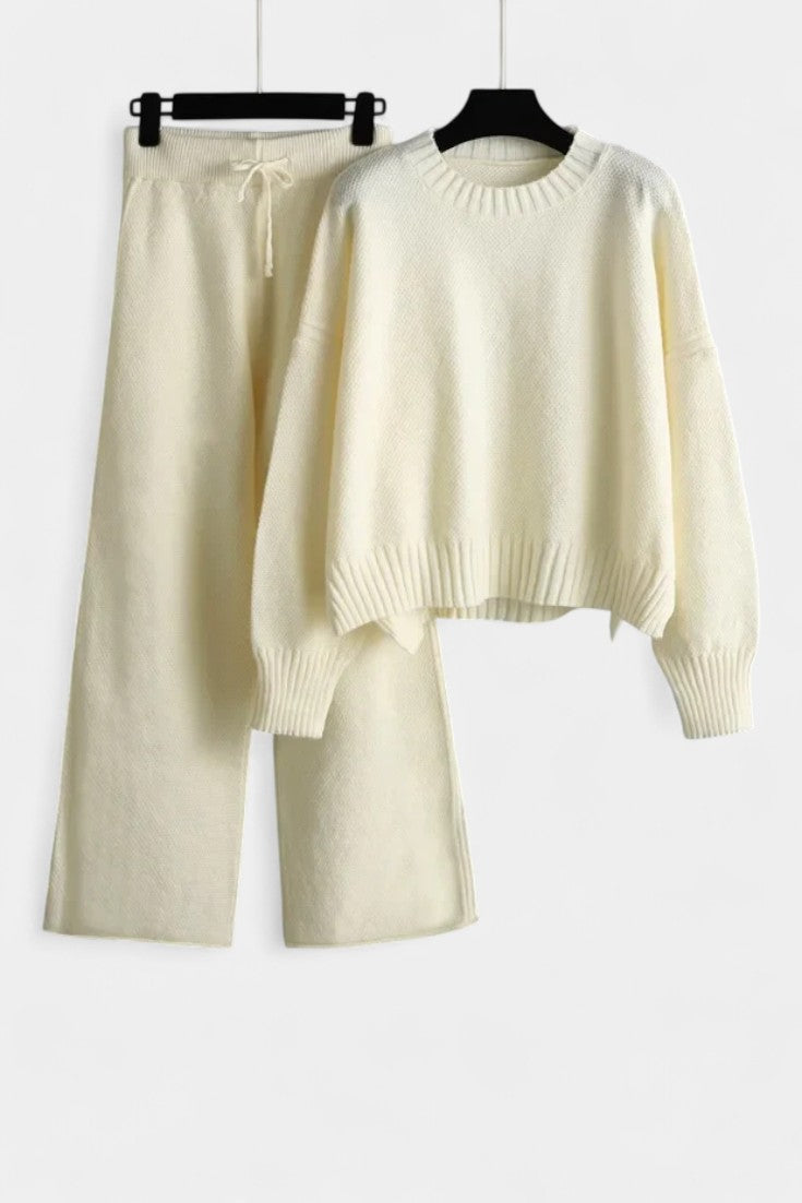 Olga Relaxed Fit Two-Piece Knit Lounge Set