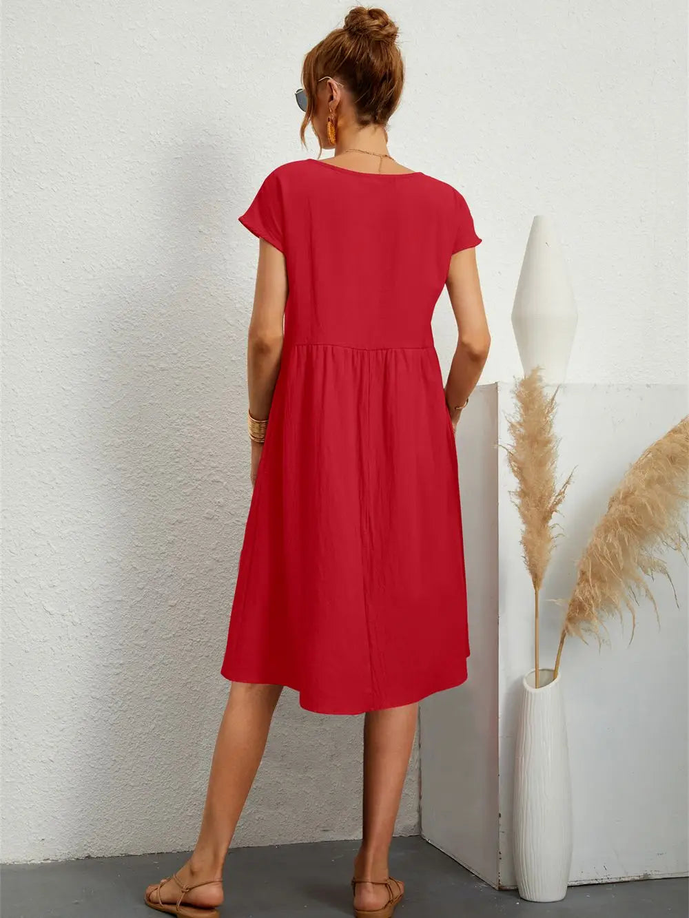 Emelda™ | Casual Summer Pocket Dress