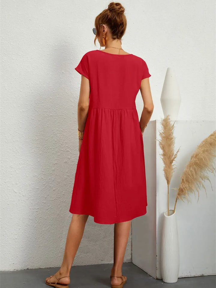 Emelda™ | Casual Summer Pocket Dress