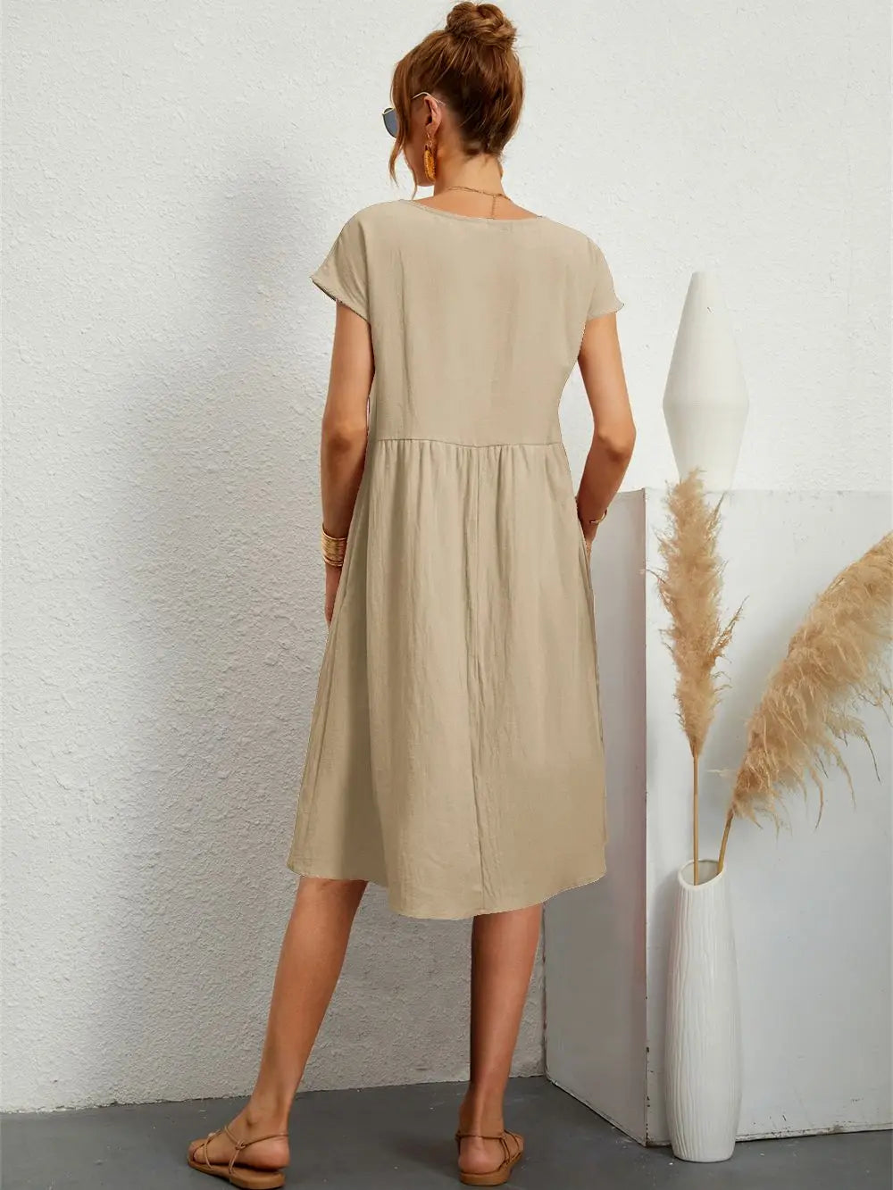 Emelda™ | Casual Summer Pocket Dress
