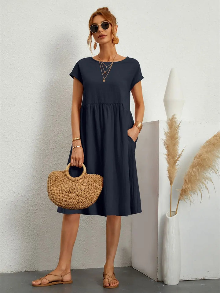 Emelda™ | Casual Summer Pocket Dress