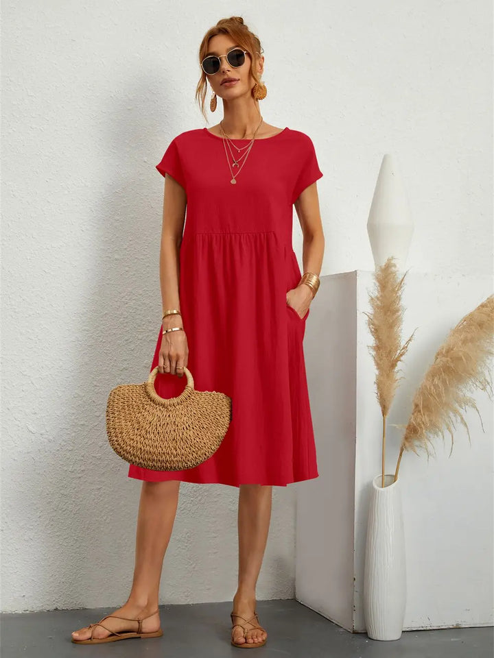 Emelda™ | Casual Summer Pocket Dress