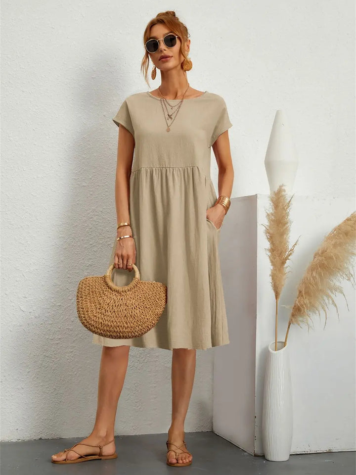 Emelda™ | Casual Summer Pocket Dress