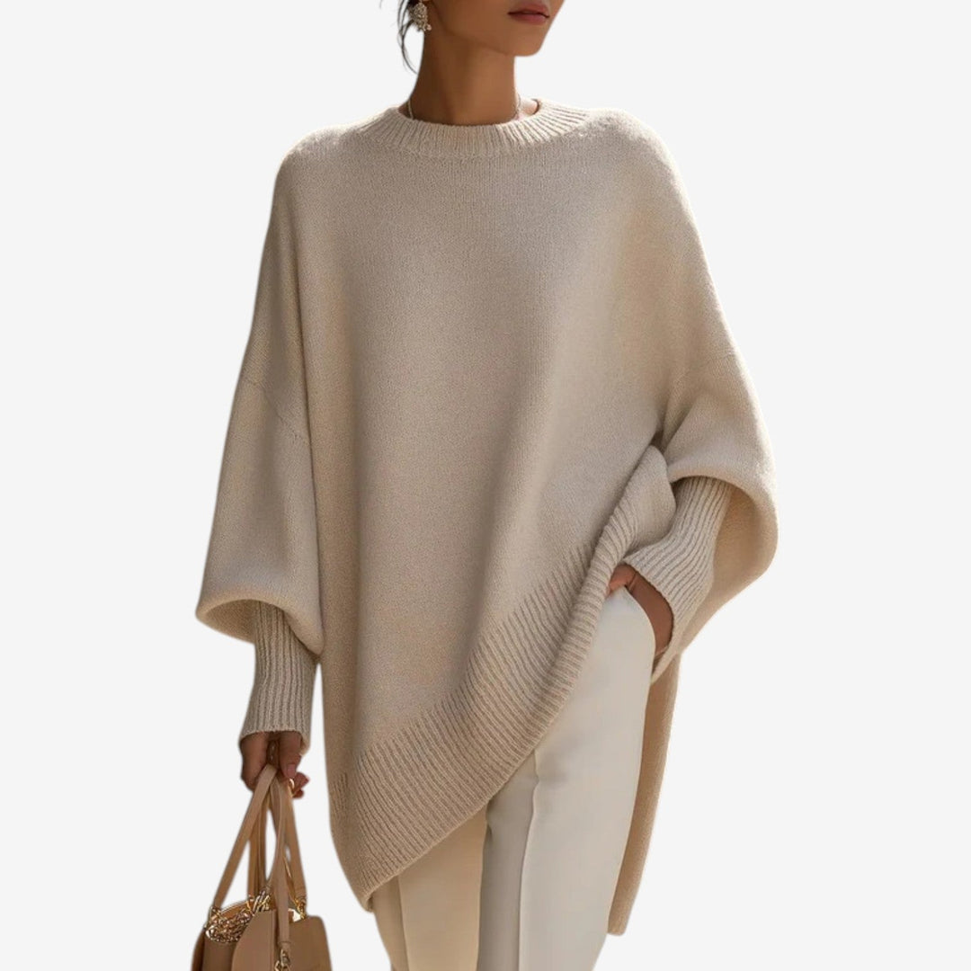 Noreen | Oversized Batwing Knit Sweater
