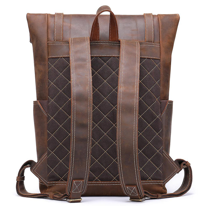 Larry - Men's Vintage Leather Backpack