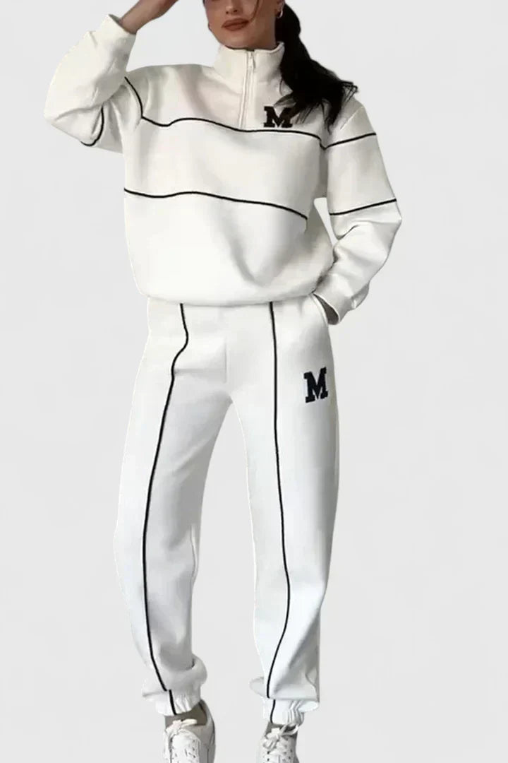 Clodagh | Varsity Sweater and Jogger Set
