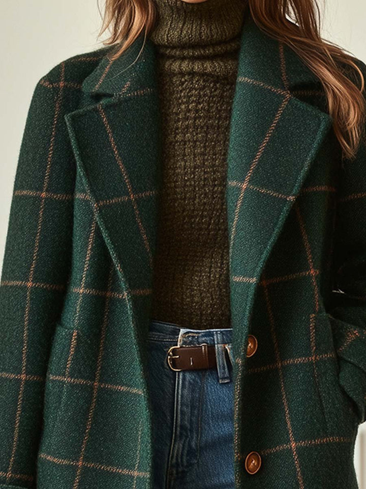 Margarita™ | Checked Winter Coat