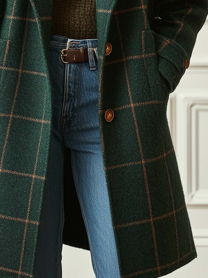 Margarita™ | Checked Winter Coat