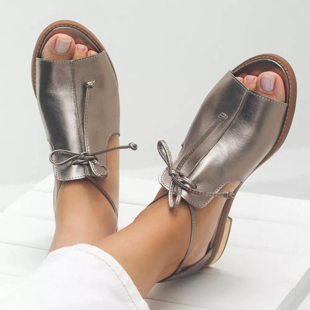 LILLIANA™ – STRAP STYLE LEATHER SANDALS