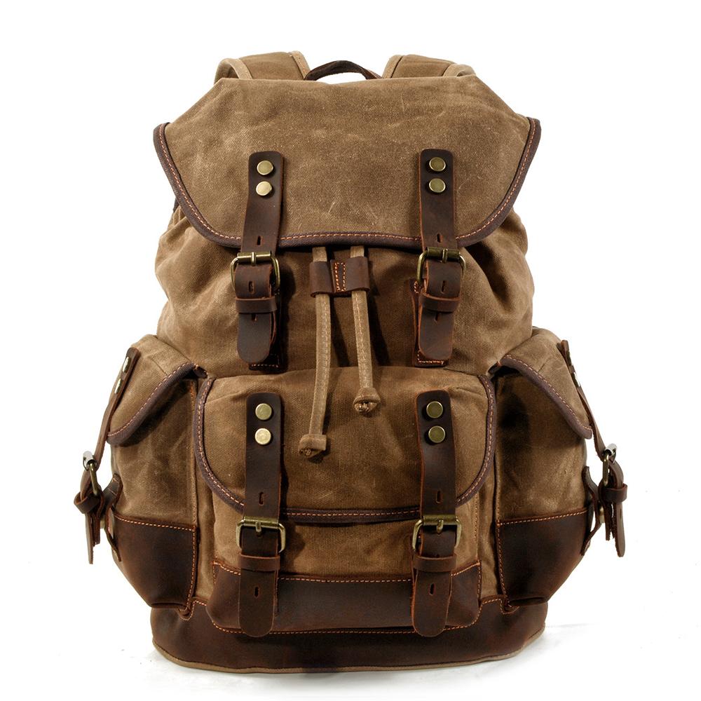 John - Durable Canvas Hiking Backpack for Adventurers