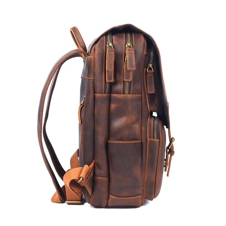 Robert - Vintage Leather Travel Backpack