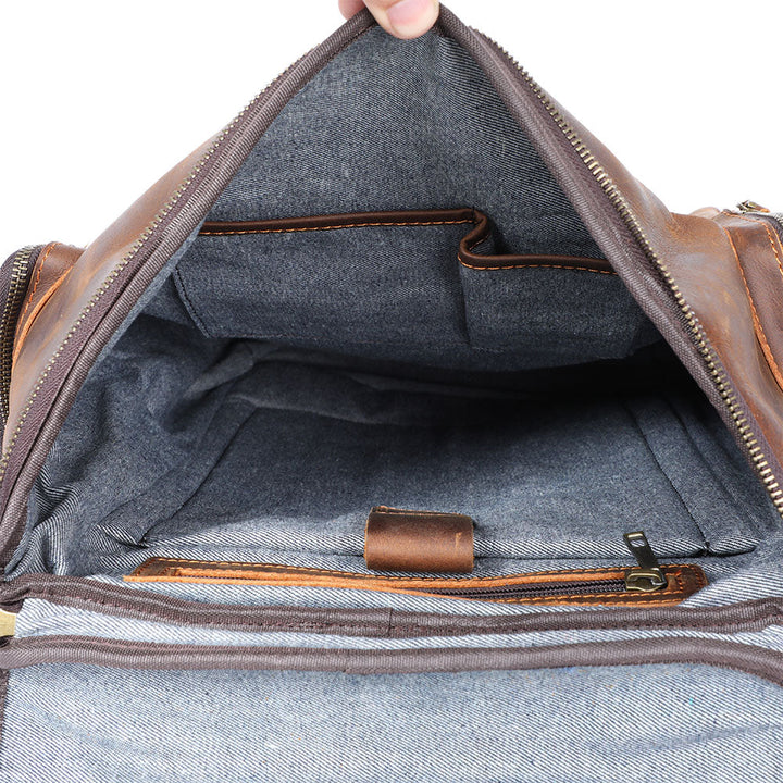 Charles - Men's Leather Laptop Bag