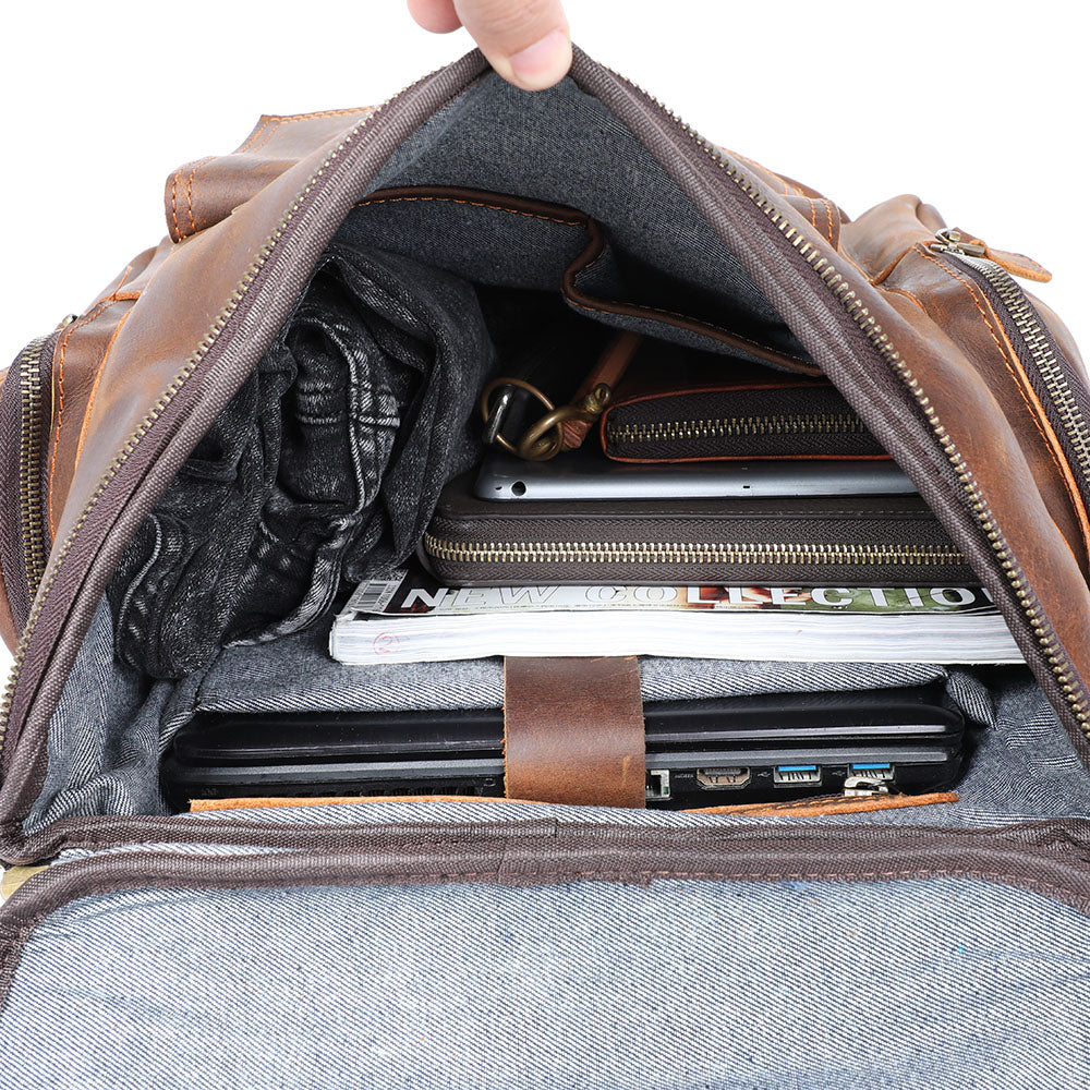 Charles - Men's Leather Laptop Bag