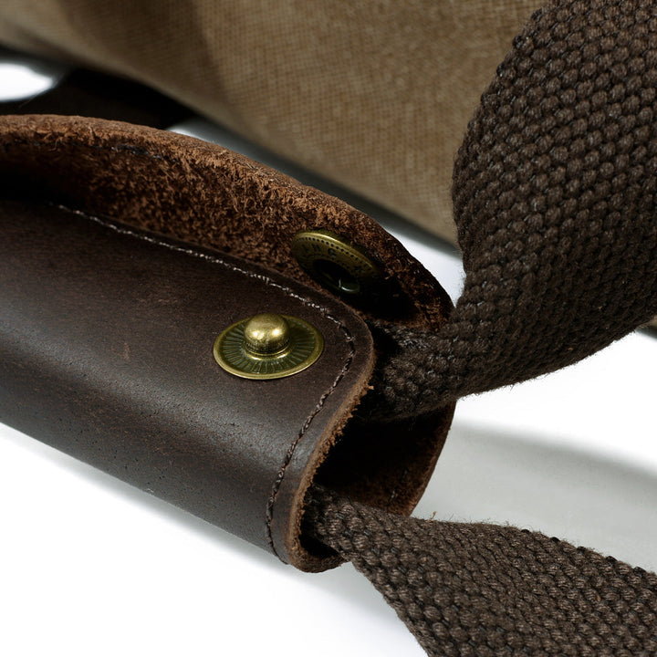 David - Men's Canvas and Leather Duffle Bags