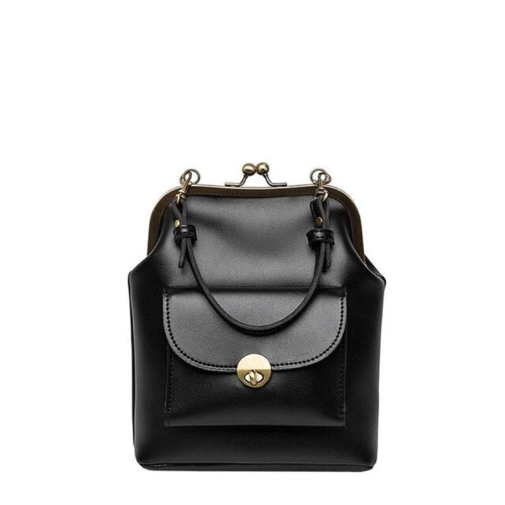 Retro Chic Vintage Kiss-Lock Handbag