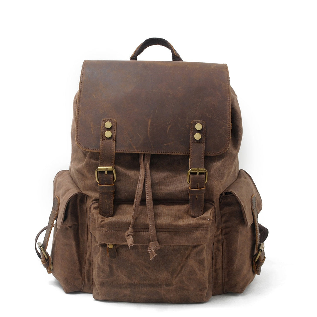 Jacob - Classic Waxed Canvas Backpack