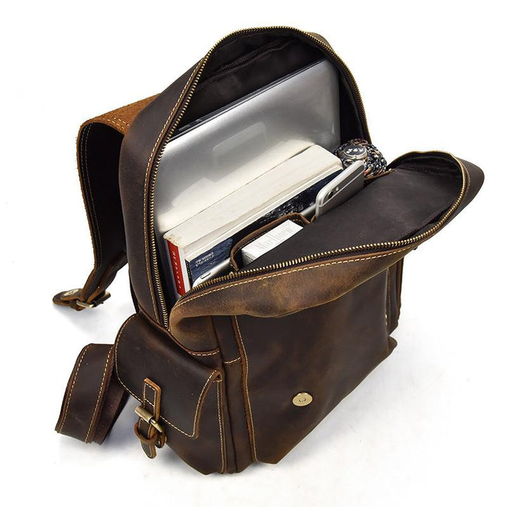 Nathan - Waterproof Leather Backpack
