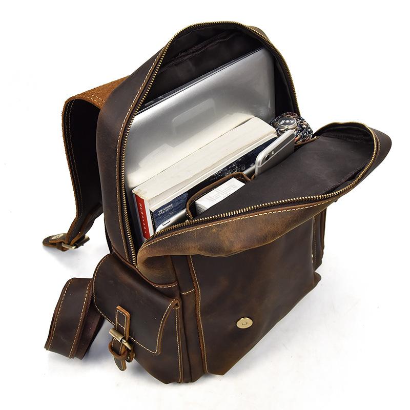 Nathan - Waterproof Leather Backpack