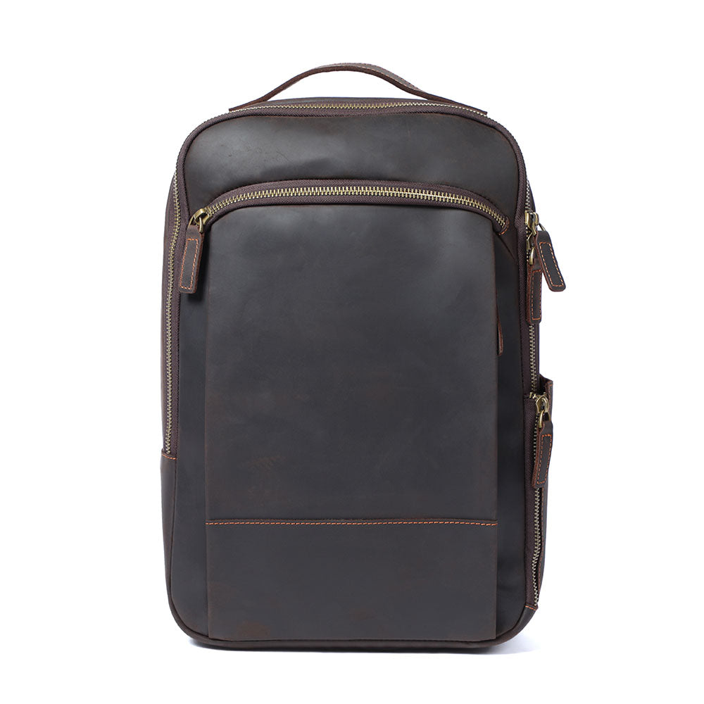 Andrew - Men's Leather Backpack for Laptops