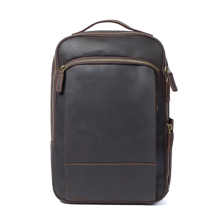Andrew - Men's Leather Backpack for Laptops