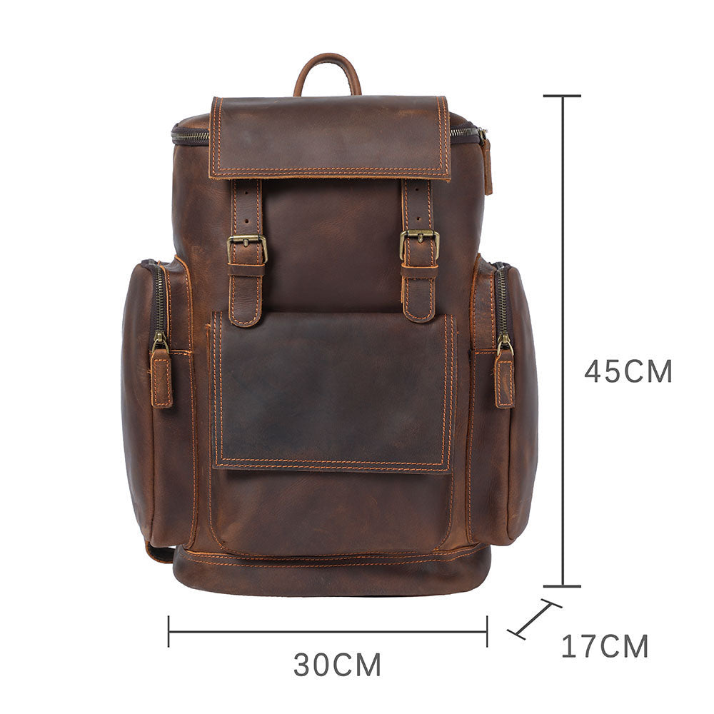 Charles - Men's Leather Laptop Bag
