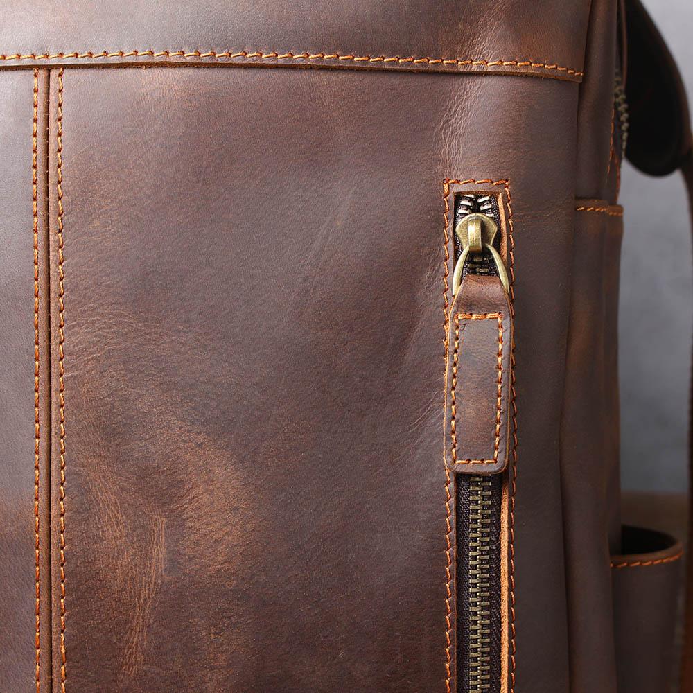 Robert - Vintage Leather Travel Backpack