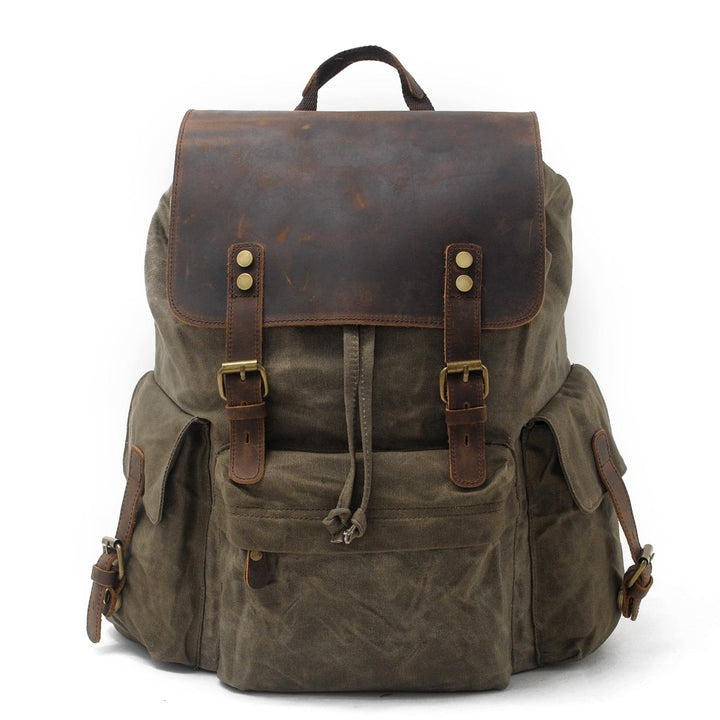 Jacob - Classic Waxed Canvas Backpack