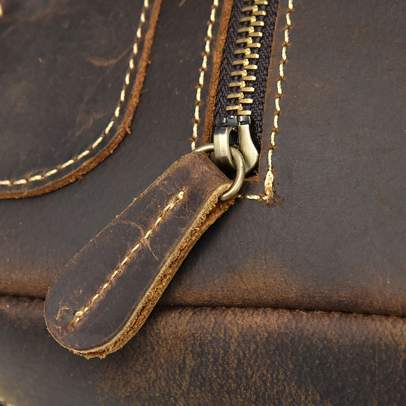 Nathan - Waterproof Leather Backpack