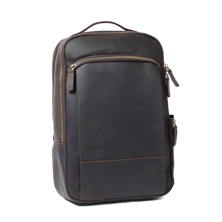 Andrew - Men's Leather Backpack for Laptops