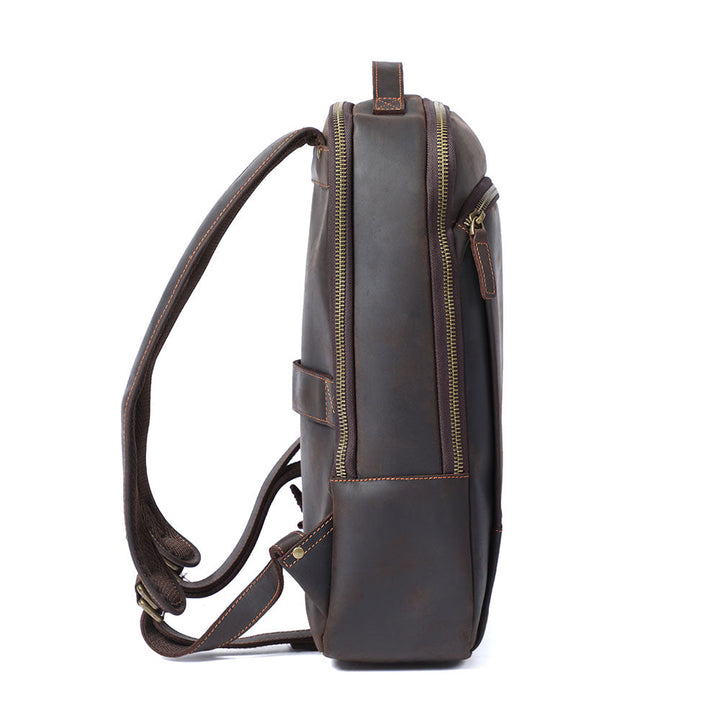 Andrew - Men's Leather Backpack for Laptops