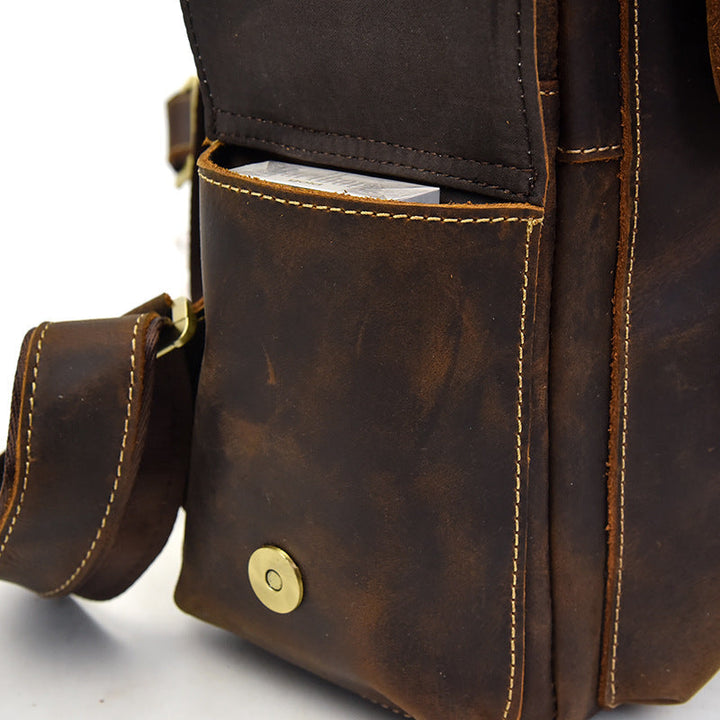 Nathan - Waterproof Leather Backpack
