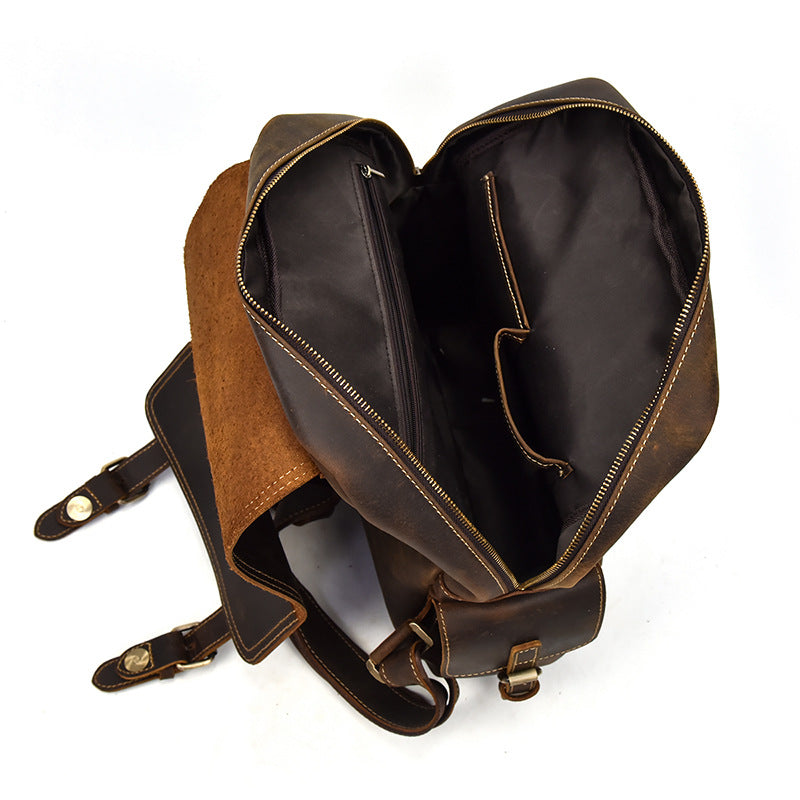 Nathan - Waterproof Leather Backpack
