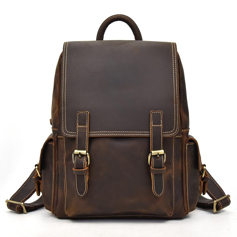 Nathan - Waterproof Leather Backpack