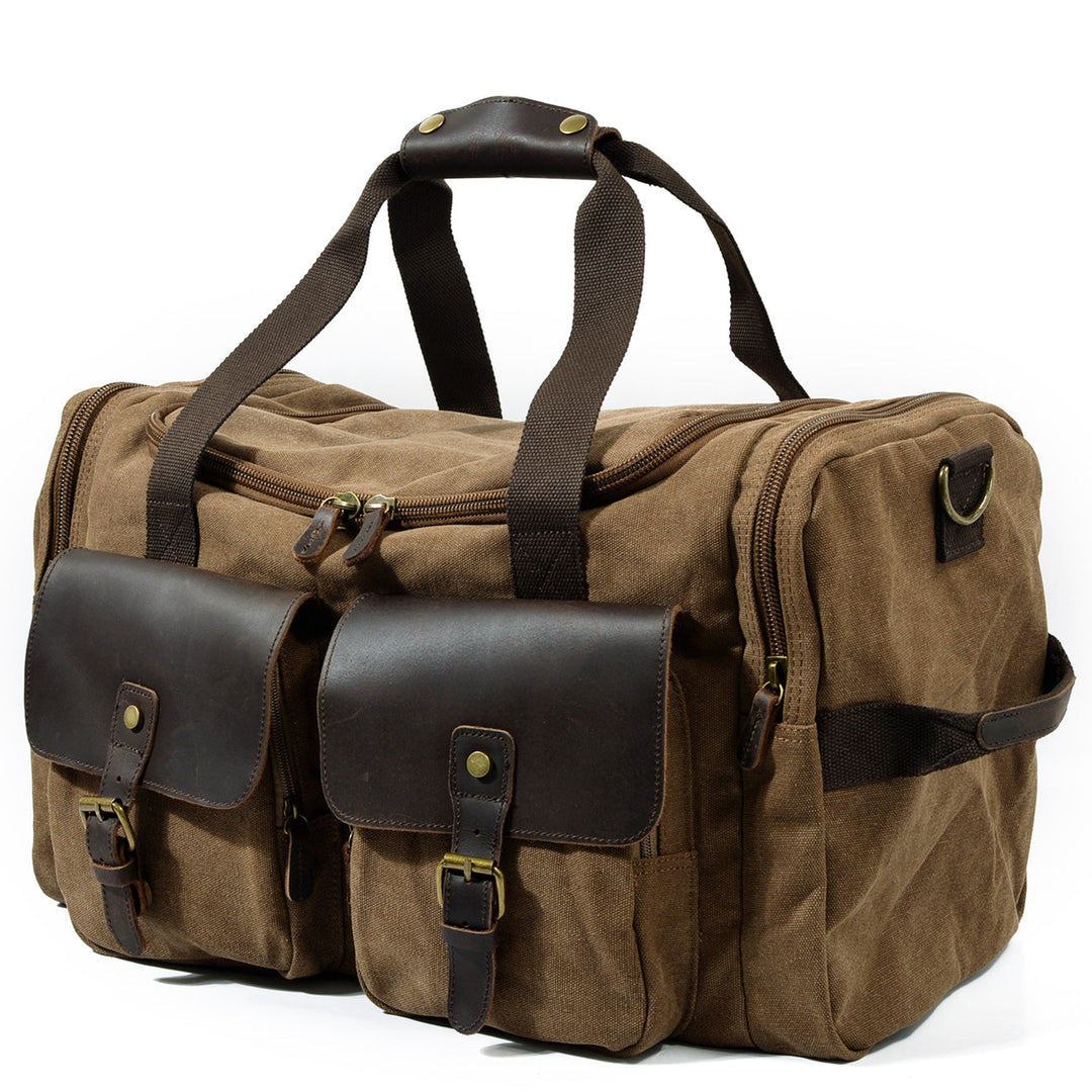 David - Men's Canvas and Leather Duffle Bags