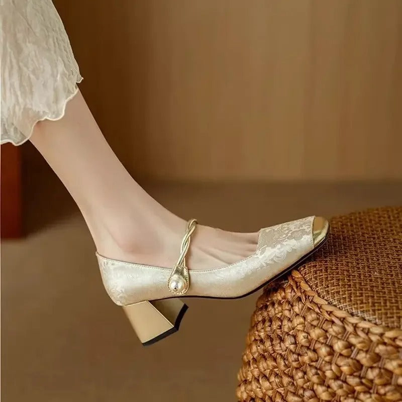 Elana Block Heels