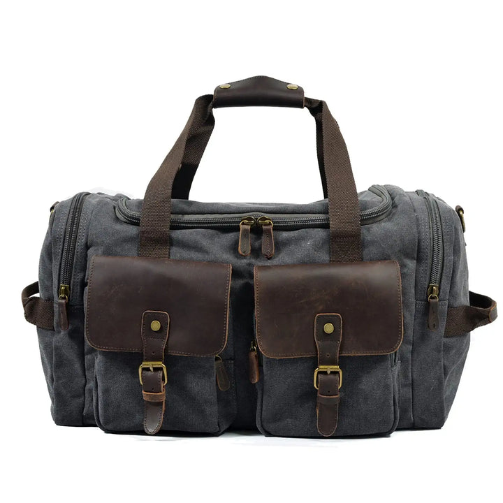 David - Men's Canvas and Leather Duffle Bags