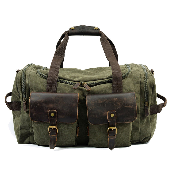 David - Men's Canvas and Leather Duffle Bags