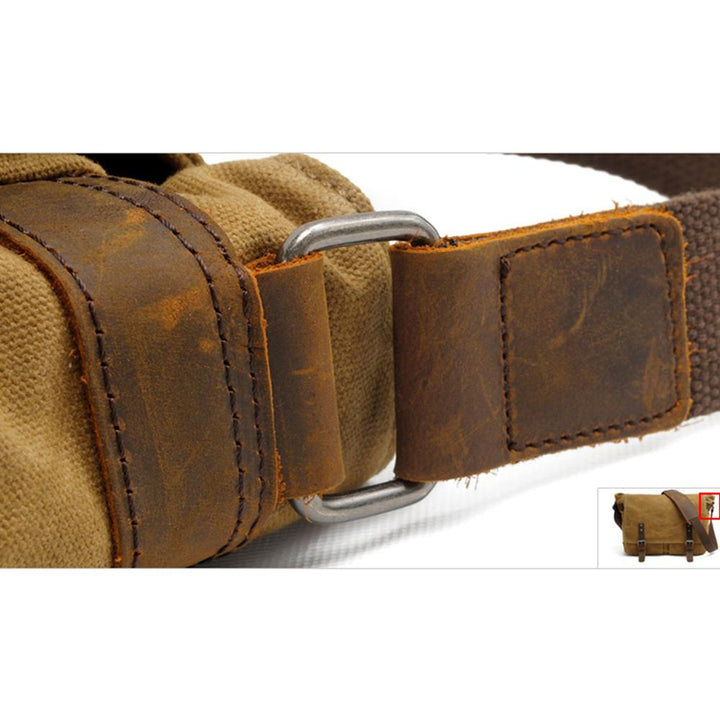 Joshua - Men's Canvas Crossbody Messenger Bag