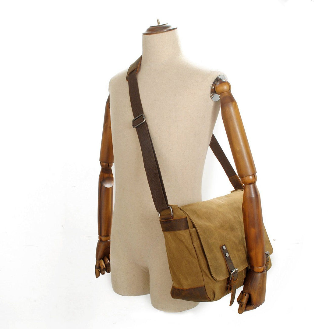 Joshua - Men's Canvas Crossbody Messenger Bag
