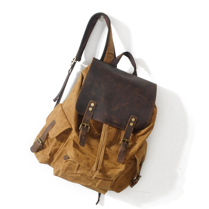 Jacob - Classic Waxed Canvas Backpack