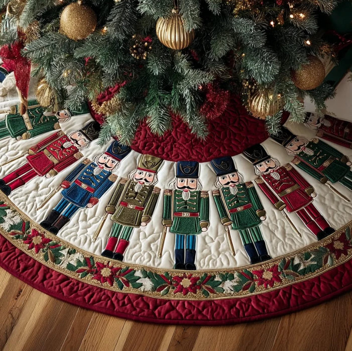 Perl™ | Nutcracker Quilted Tree Skirt