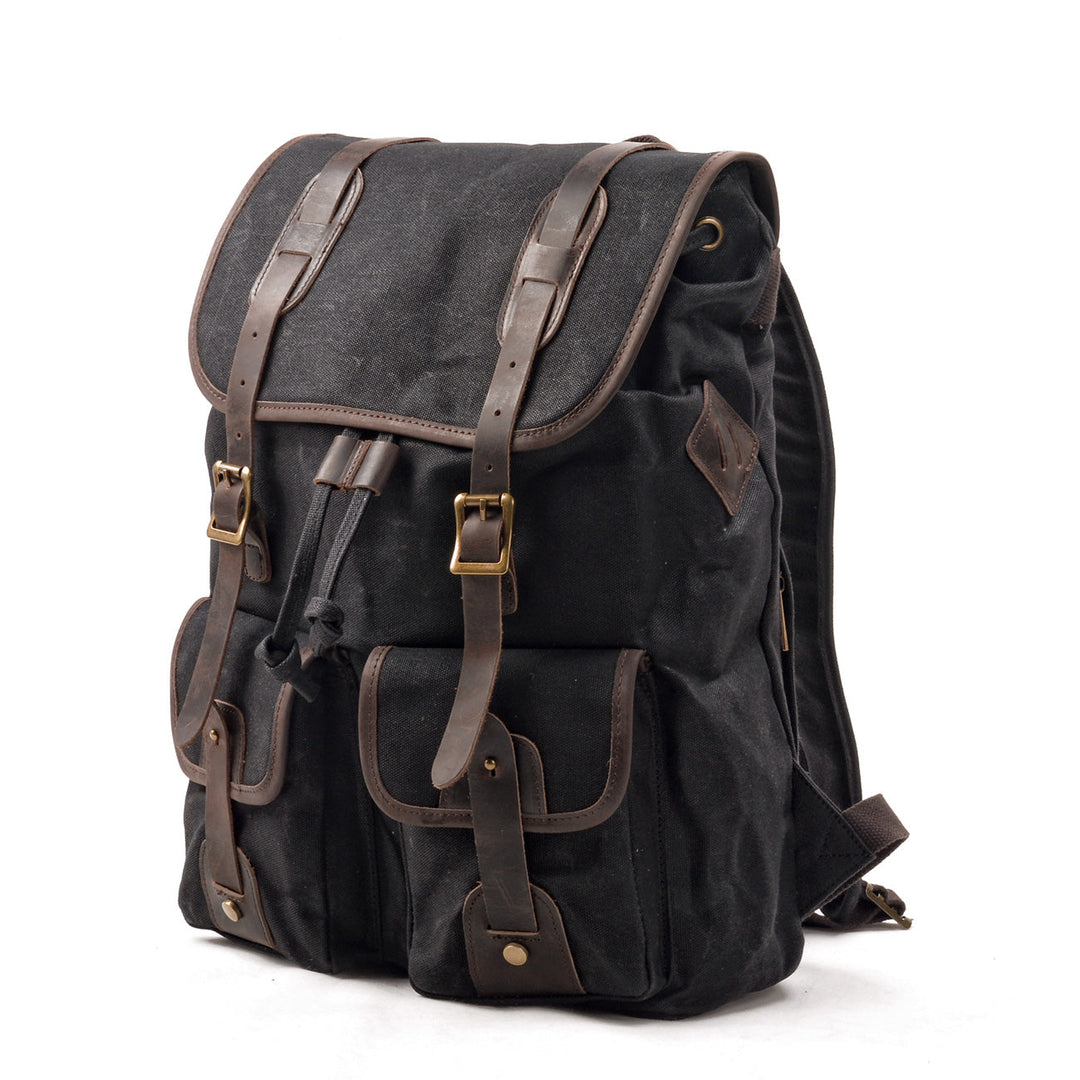 Marcus - Durable Canvas Travel Backpack for Adventurers